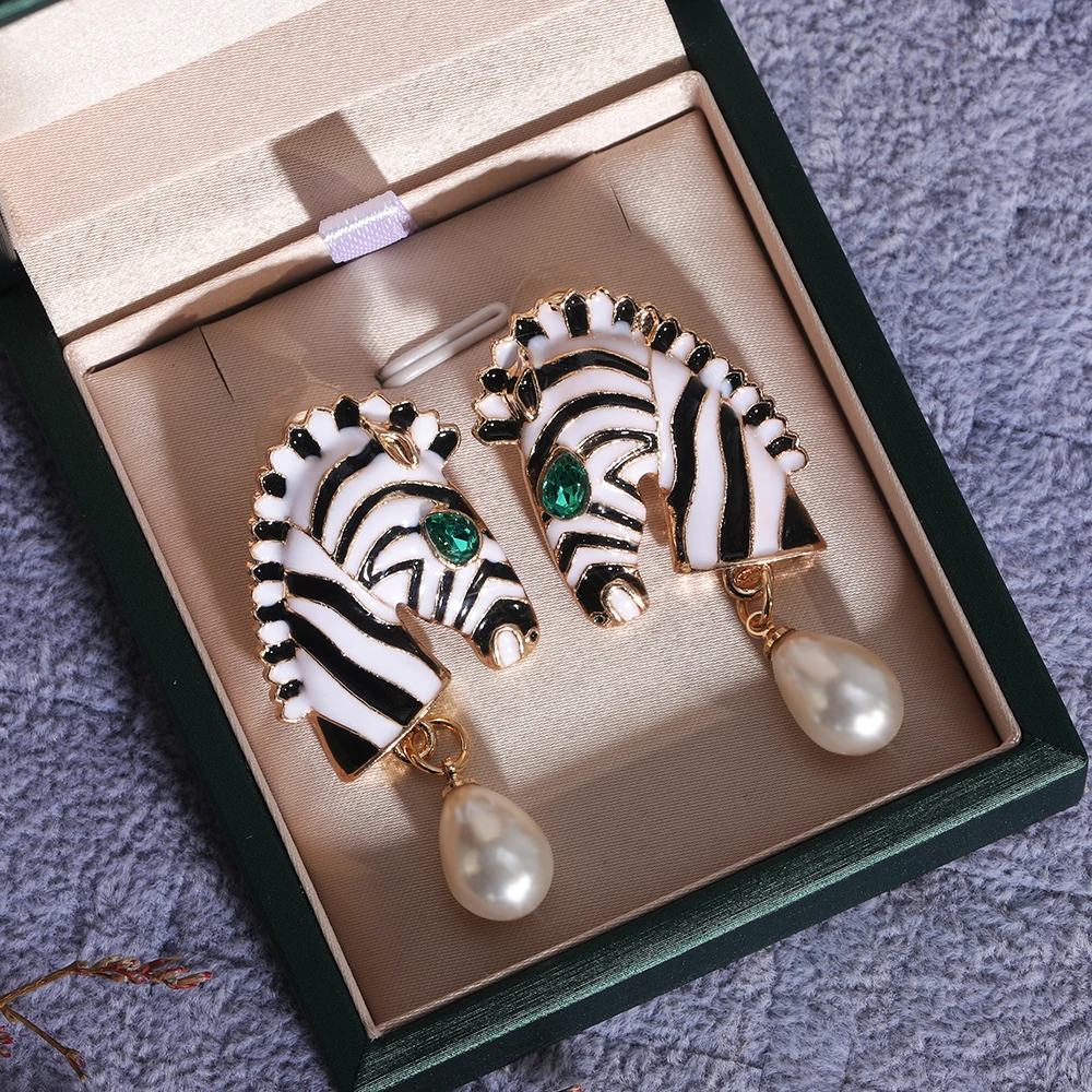 Zebra Earrings - Image 2