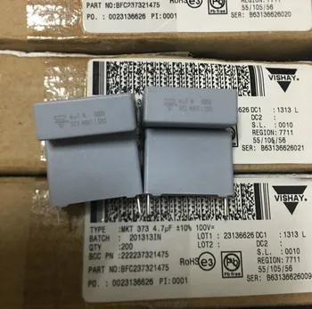 

10PCS NEW BFC237321475 PH BC MKT373 4.7UF 100V P22.5MM film capacitor VISHAY 475/100V MKT 373 4U7 100V 475