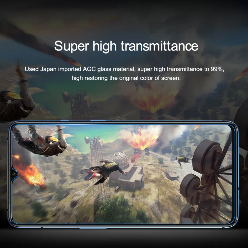 Для oneplus 7T Стекло защитный чехол Nillkin с уровнем твердости 9H Amazing H+ Pro противовзрывная Защитная пленка закаленное Стекло Экран протектор для oneplus 7/6/6 T/5 T