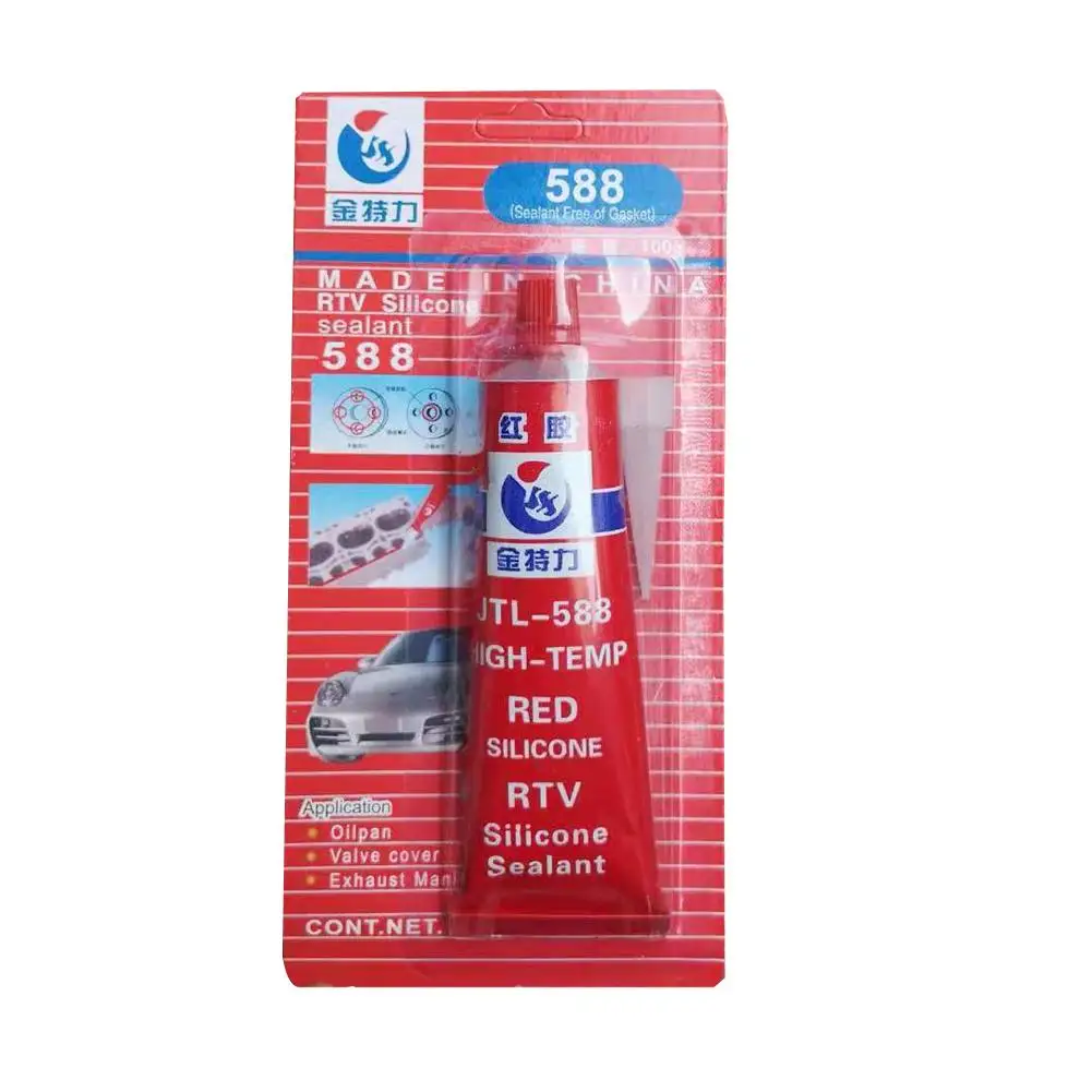 100 г прочный клей высокотемпературный герметик RTV красный крепежный клей для автомобильного двигателя зазор уплотнение Инструменты для ремонта