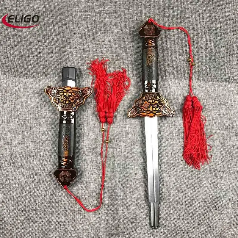 

Shaolin Sword Wushu Sword Martial Arts Kung Fu Tai Chi Extend Perform Scalable Sword Magic Blade Outdoor Fitness Products
