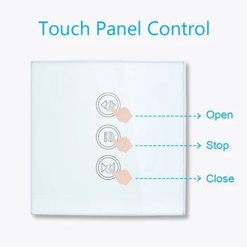 

Hot 100-250VAC SmartLife WiFi Curtain Switch for Electric Motorized Curtain Blind Roller Shutter Voice Control