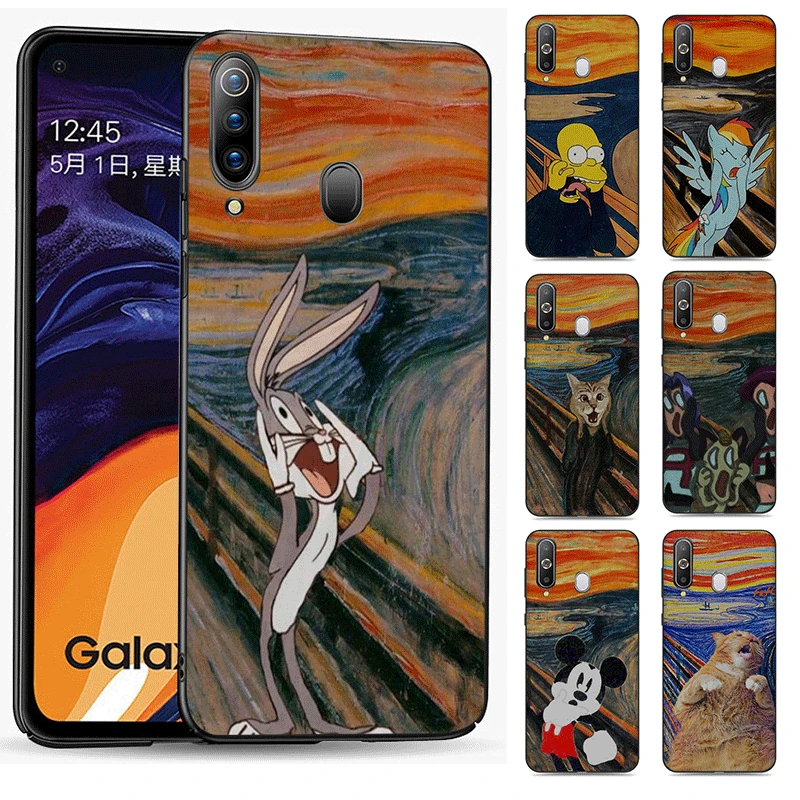 Чехол для телефона Samsung A10 A10S A20 A20S A20E A30 A3S A40 A40S A50 A50S A60 A70 A70S Картина Ван Гога панда