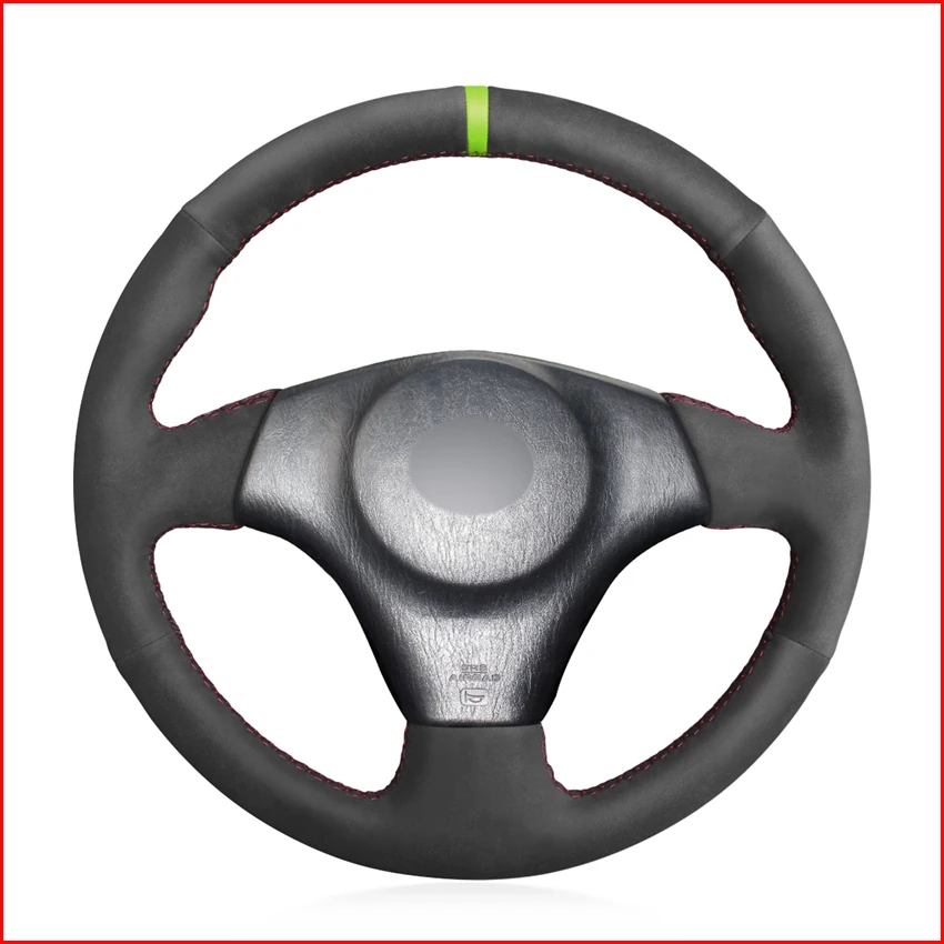 Чехол на руль MEWANT для Toyota RAV4 1998-2003 Celica 1998-2005 Corolla (США) 2003-2008 Matrix MR2 черный замшевый |