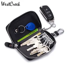 Фирменный мягкий кожаный женский модный минималистичный брелок для ключей, повседневный мужской брелок, ключница, органайзер для ключей, кошельки для ключей