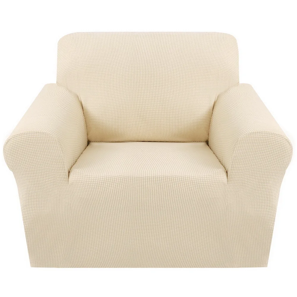 Beige Спандекс эластичный чехол на диван 1/2/3/Seat трикотажный эластичный чехол для дивана все включено чехол для дивана гостиная чехол для кресла - Цвет: Beige