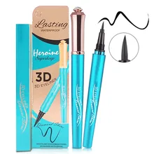 Жидкая подводка для глаз, карандаш, супер водостойкий, черные марки, подводка для глаз, косметический макияж, инструмент, очаровательный макияж для глаз