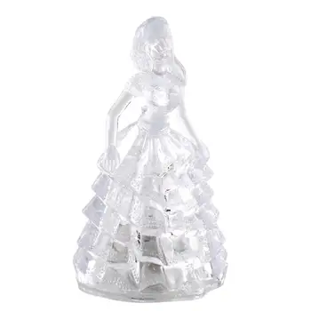 

Colorful Gradient Princess Acrylic Crystal Night Light Doll Gift Lamp