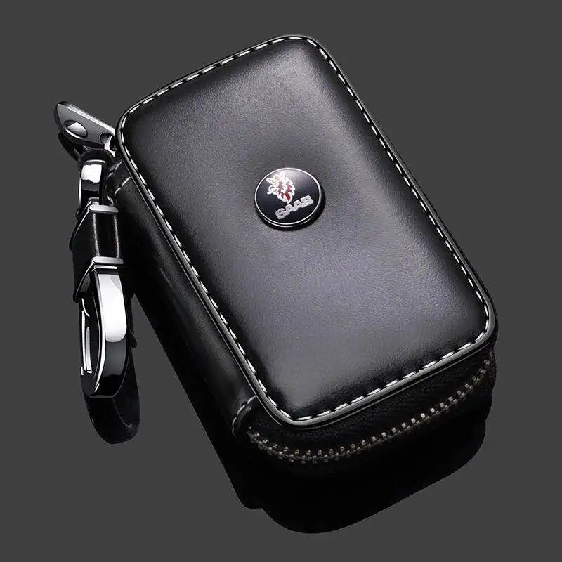 Genuine Leather Car Smart Key Cover