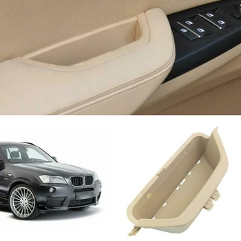 

Front Left Door Interior Inner Handle Pull Cover For BMW X3 F25 X4 F26 #w #Cu3 With Baffle ABS + PC Auto Car Accessories