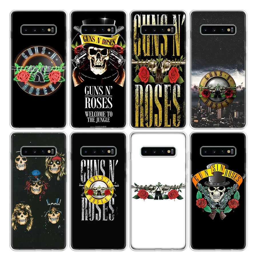 Чехол Guns n roses для телефона Samsung Galaxy S20 FE Ultra S10 S21 Note 10 9 8 S9 S8 Plus Lite S7 J4 J6 | Мобильные