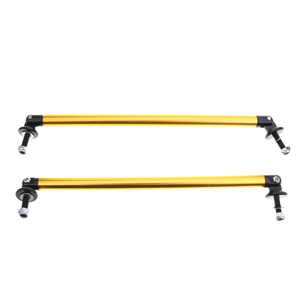 Pair Universal Bumper Lip Splitter Rod Support Durable 20CM 7.9inch