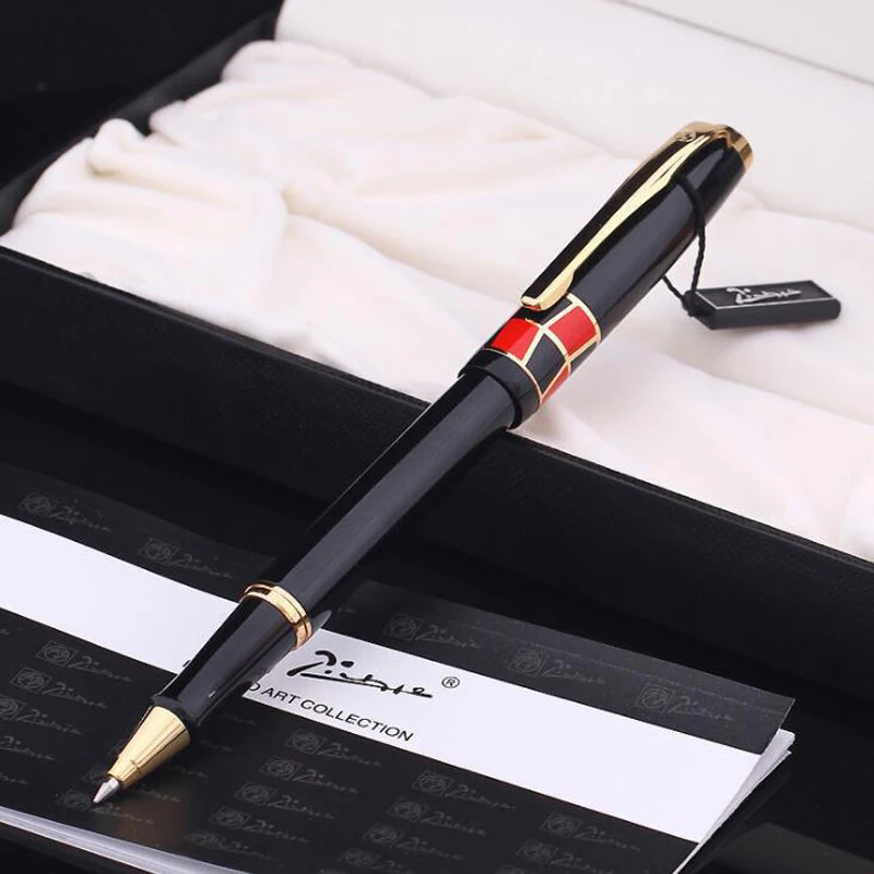 With Gift Box Picasso 923 Creative BRAQUE Roller Ball Pen Lucky Black Great Office & Home School Writing Gift Pen luckymarche lucky marche essential ball cap qxrax23101bkx