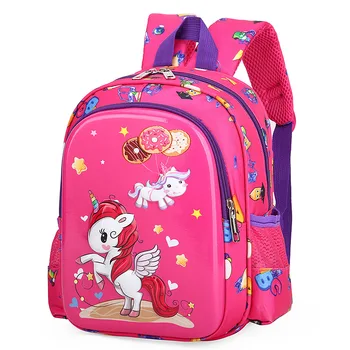 

2020 New Women Cartoon Backpack Schoolbag Backpacks for Girls Fashion Unicorn School Bags Children Small Mochila Escolar Menino