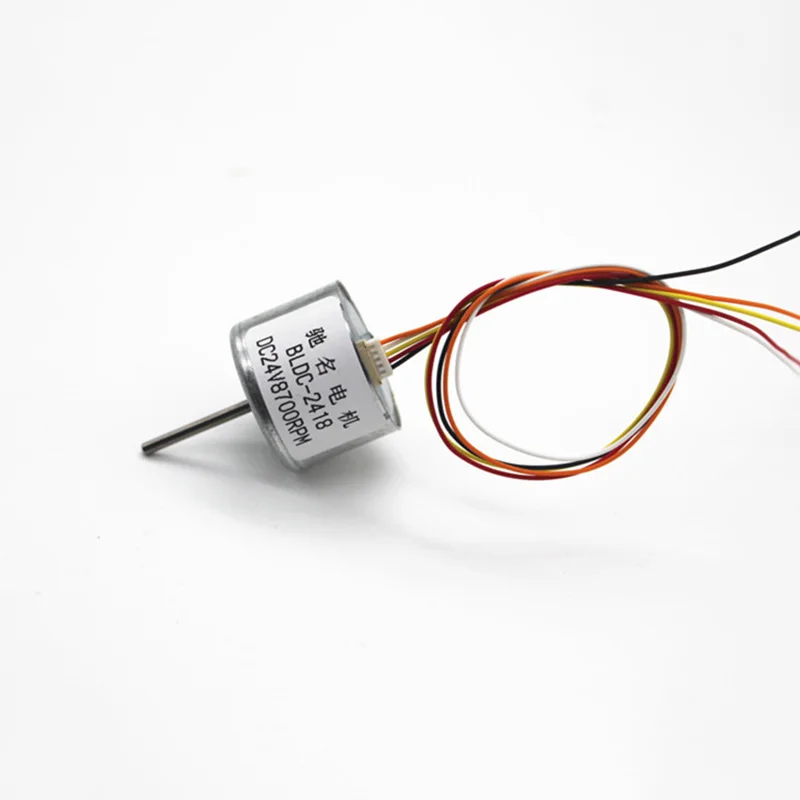 Aslong 24 мм DC 24V регулируемая скорость бесщеточный микро-двигатель N0-load 8600rpm 2418 |