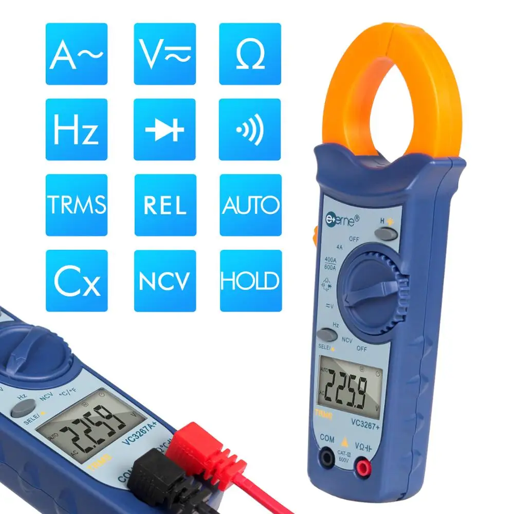 Мультиметр VC3267 + цифровой с автоматическим выбором диапазона измеритель