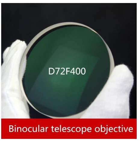 

Astronomical telescope Binocular telescope D72F400 Double glued multilayer broadband film objective