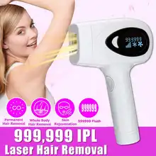 999999 вспышка IPL лазерная машина для удаления волос лазерный эпилятор устройство для удаления волос постоянный Триммер бикини depilador лазер для женщин