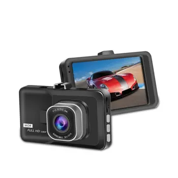 

Full 1080P 3" LCD Car DVR Camera Video Recorder With G-Sensor Night Vision Motion Detection WDR 120 Wide Angle