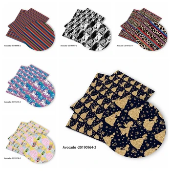 

Huangtao Diy 50X140cm Halloween Skull Printed Pattern Fashion Liverpool Bullet Fabric No MOQ Polyester Fabric