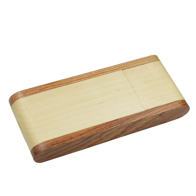 Чехол для карандашей 2 ручки из натурального кленового дерева деревянный чехол