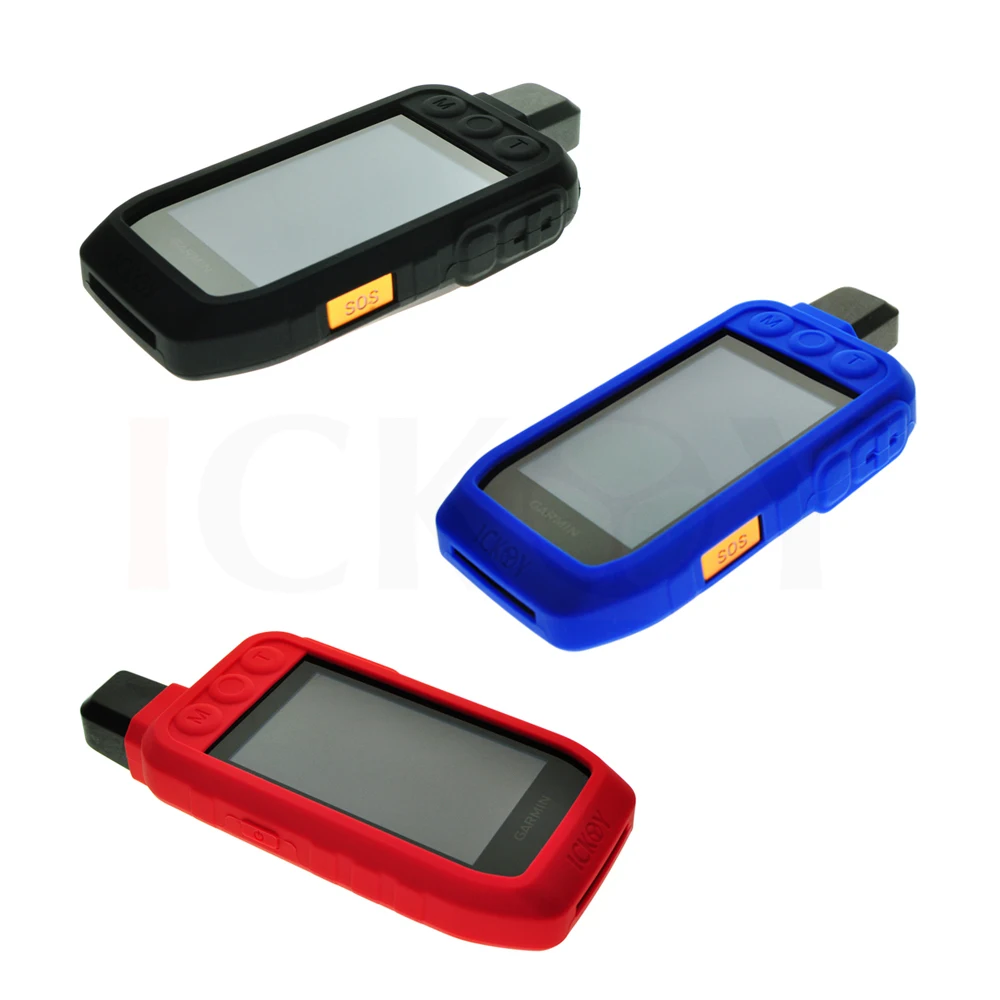 Telescopic Replacement Black Antenna+Silicone Protective Case for Garmin Alpha 200i 300i Alpha200i Handheld GPS Accessories
