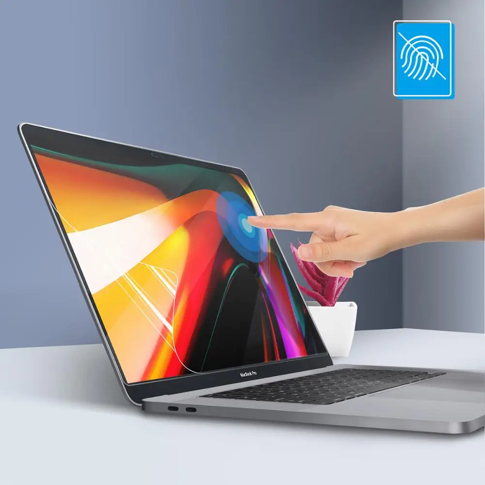 10 pcs Screen Protector for MacBook Pro 16 inch 2019  Model A2141 HD Clear Film with Hydrophobic Coating Protect macbook pro16