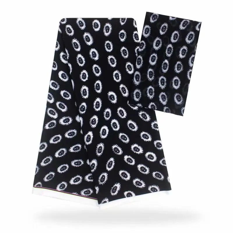 Модальная эластичная атласная шелковая ткань Африканская мягкая восковая ткань с принтом 2 ярда шифон 4 ярда audel modell ИМИТИРОВАННАЯ Анкара ткань 101409