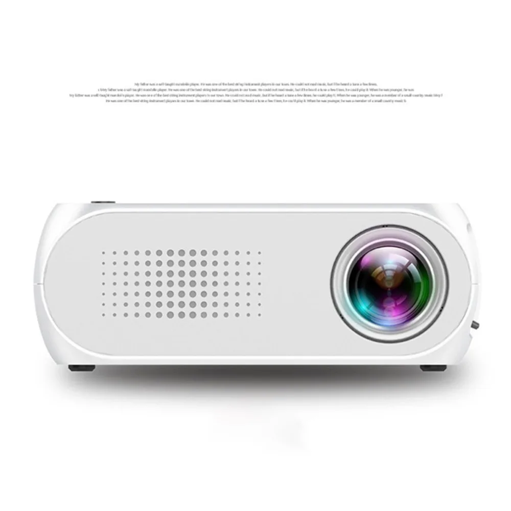 

Professional YG320 LED Video Digital Home Theater Portable Smart 1080P Movie Projector for Home Theatre US Socket