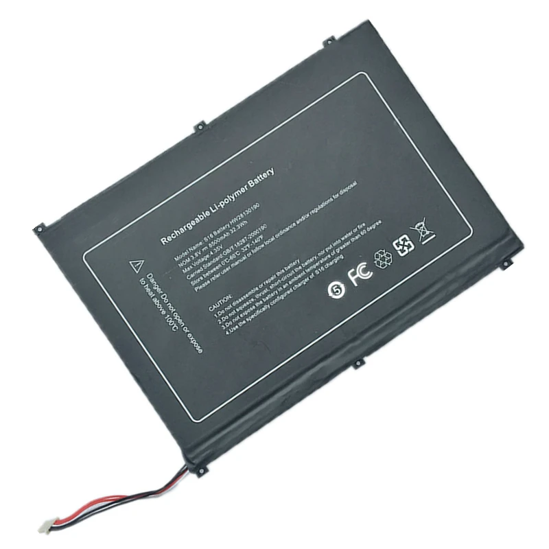 Original S16 HW28130190 5Lines Laptop Battery 3.8V 32.3Wh For MAIBENBEN ZMPAD ZM-PAD-Z T9 Notebook Computer | Компьютеры и офис