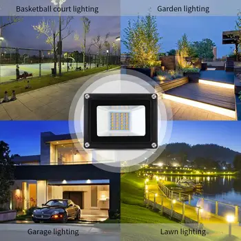 

LED Flood Light 20W Outdoor Floodlight 12V IP65 Waterproof Led Spotlight For Garden Wall Street Light