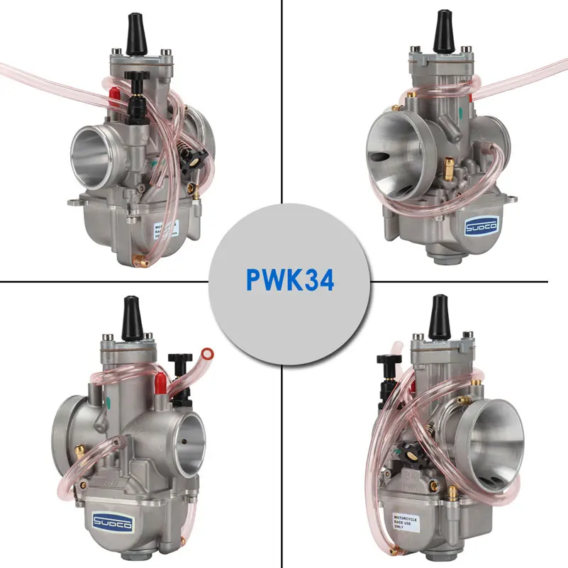 Универсальный PWK 28 30 32 34 мм карбюратор гоночный карбюратор для 2T 4T Мотоцикл ATV Quad Go Kart Багги Байк скутер мотокросс