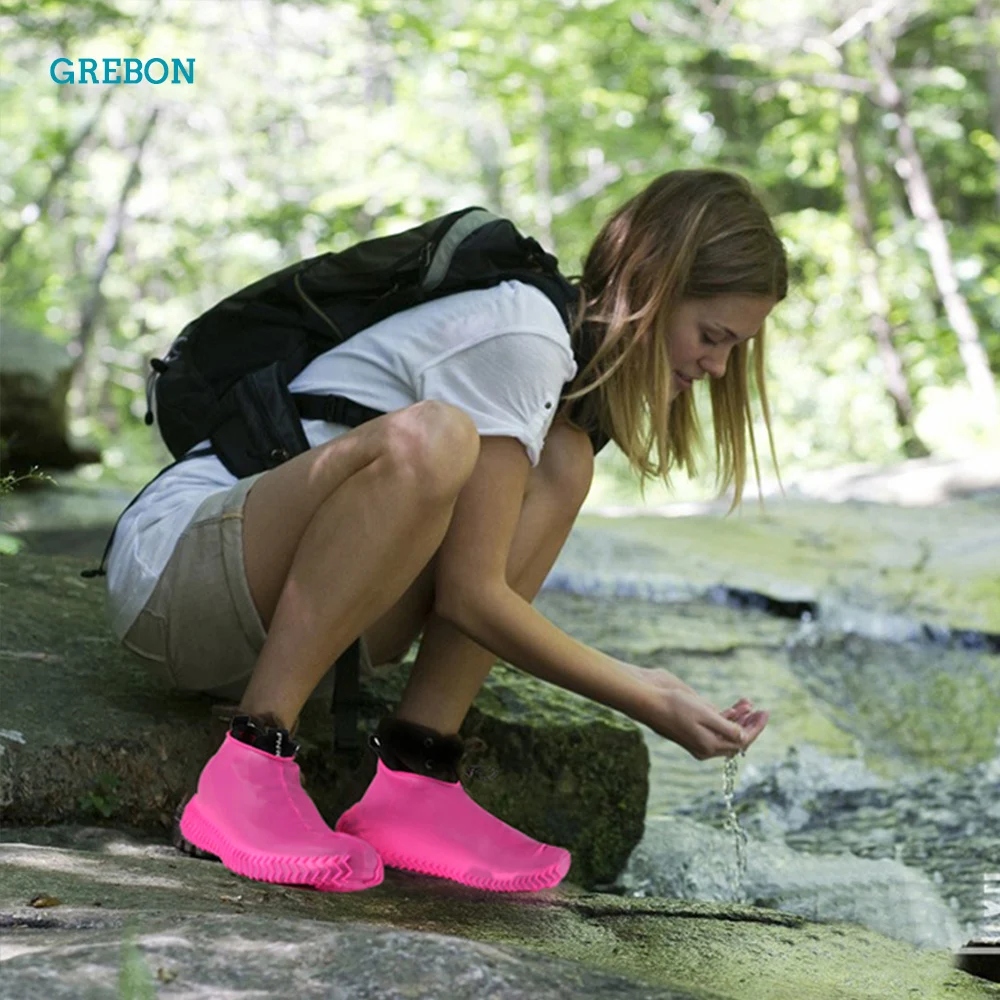 Waterproof Silicone Shoes Cover Disposable Overshoes Reusable