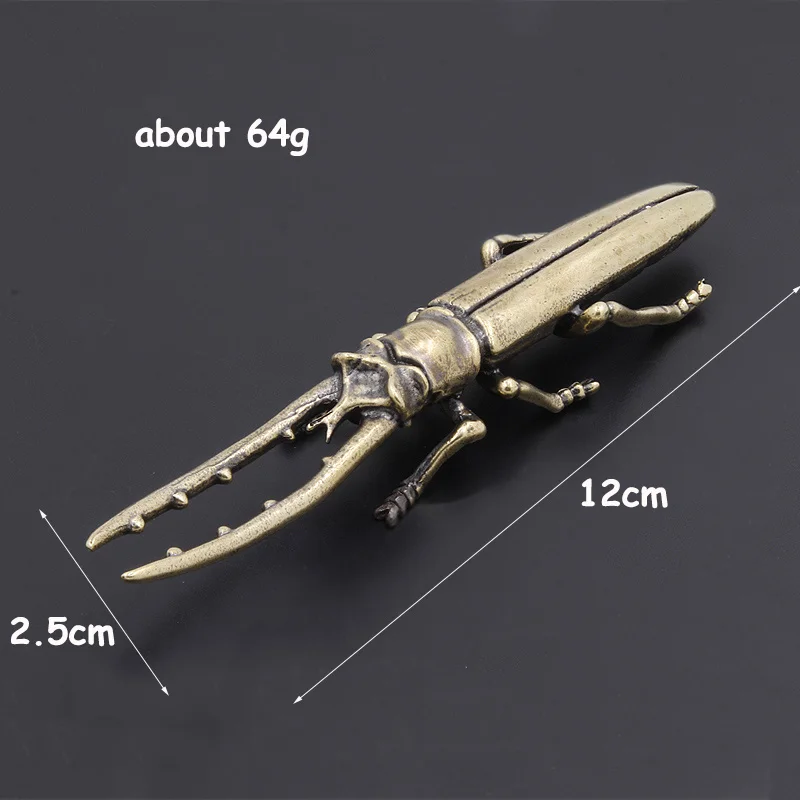 Antique Bronze Beetles Figurines  (12)