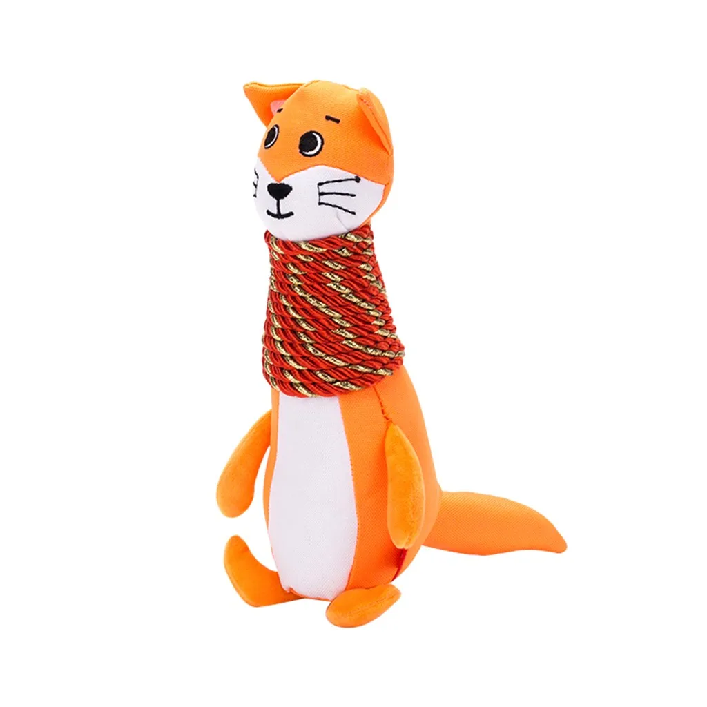 Transer Dog Toothbrush Pet Molar Tooth Cleaning Brushing Stick Silicone Mint Fish Cat Toy Dogs Teether Pet Gram Toy Supplies - Цвет: OR