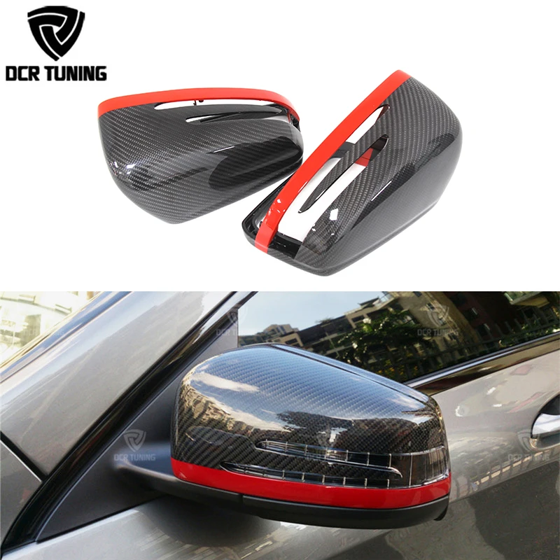 Для Mercedes Carbon Mirror W204 W207 W212 W176 W218 W221 карбоновые колпачки для A C CLS E CLA Class Крышка
