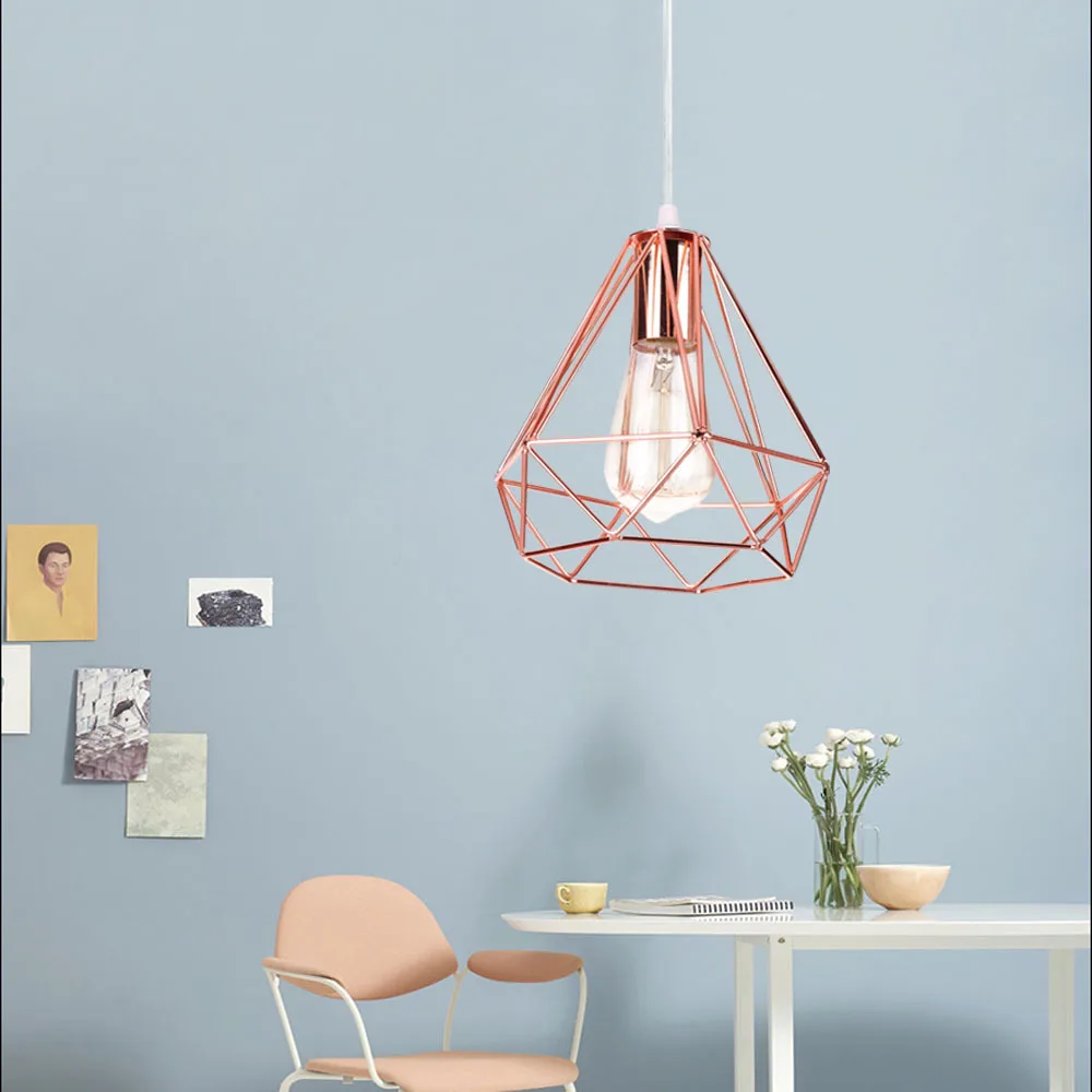 Железная Droplight Современная Минималистичная люстра европейского стиля креативная классная барная стойка кафе спальня гостиная огни Ретро Ceili