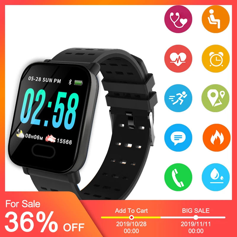 

Portable Tonometer On Wrist Waterproof Blood Pressure Medical Equipment Digital Measuring Pressure Smart Wrist Watch Sport