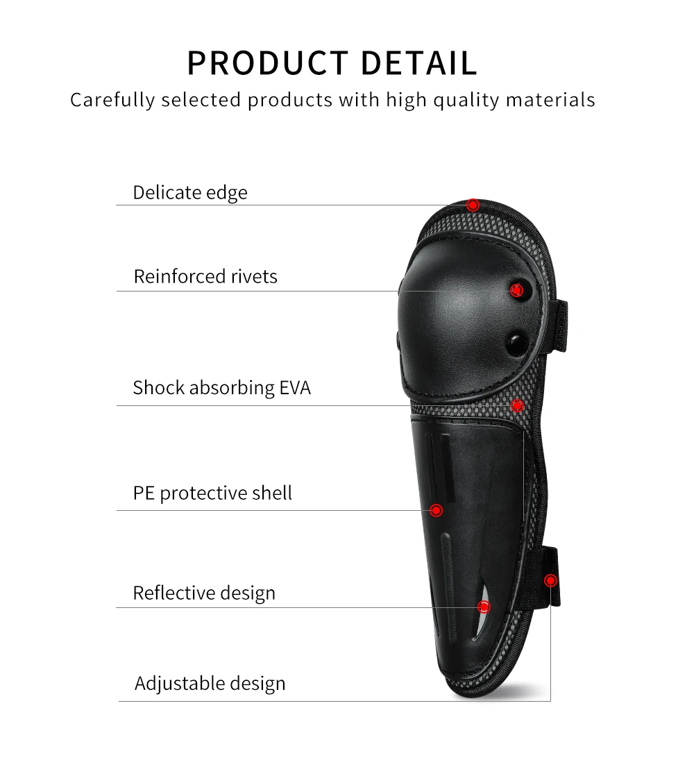 WOSAWE Kids Bike Armor Vest Skateboard Kneepads Elbow Guard Motocross Body Back Protective Gears Child Safety Protector Kits