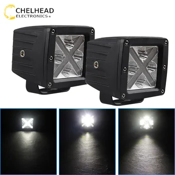 

DRL Led Work Light Car Driving Bulb 18W Combo Beam Led Worklight for Car Truck Boat Offroad 4WD ATV 12V 24V