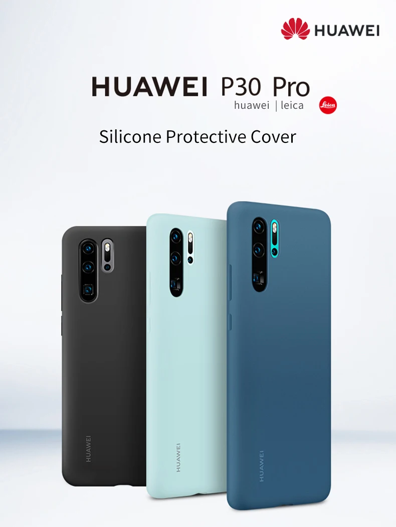 Официальный чехол huawei P30 Pro Чехол huawei P30 силиконовый чехол с логотипом huawei P 30 Мягкий Роскошный 360 противоударный чехол huawei P30 Pro