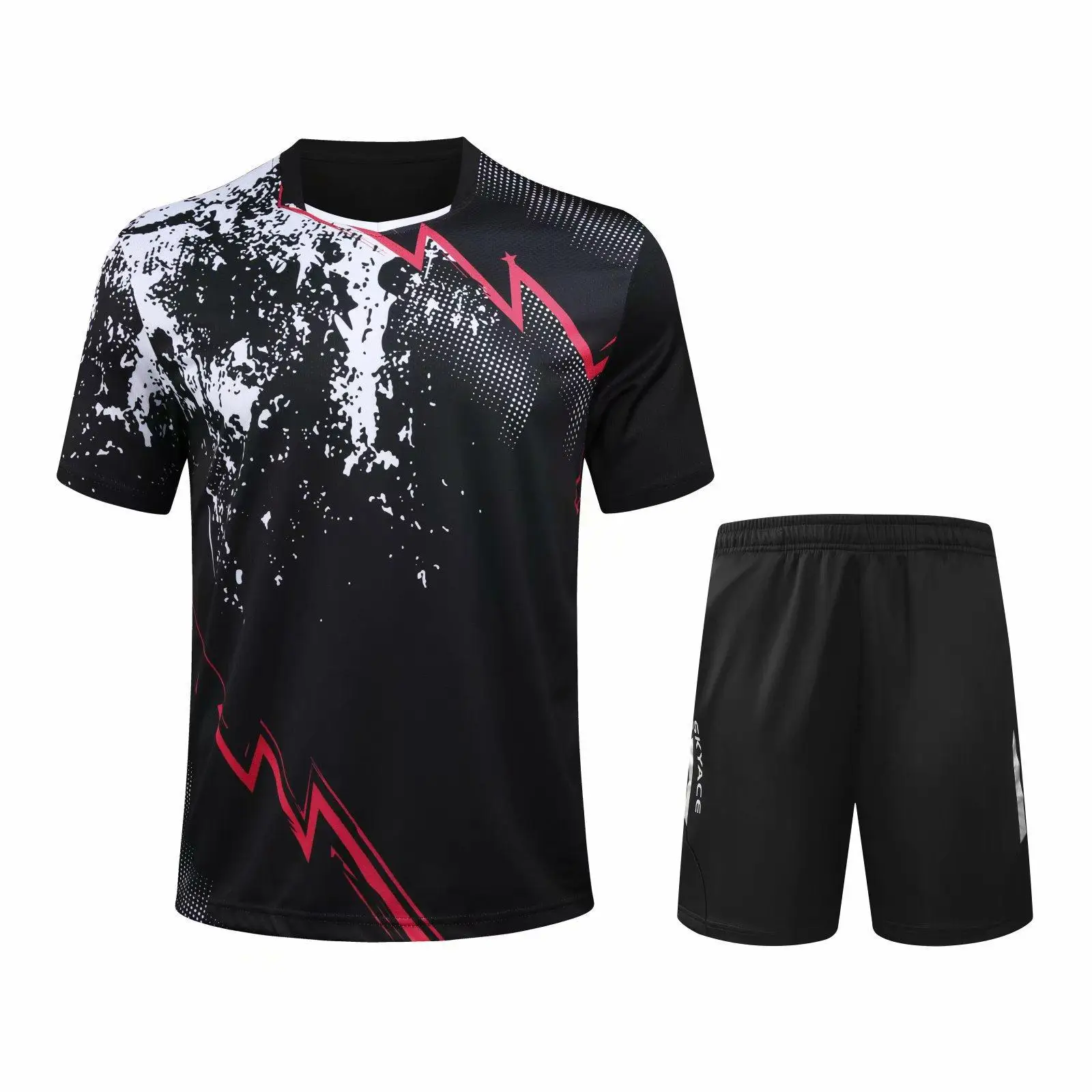

Professional Tennis Shirts Men Women Badminton Shirt Table Tennis Short Sleeve T Shirts Jerseys Sports Training Running Suit