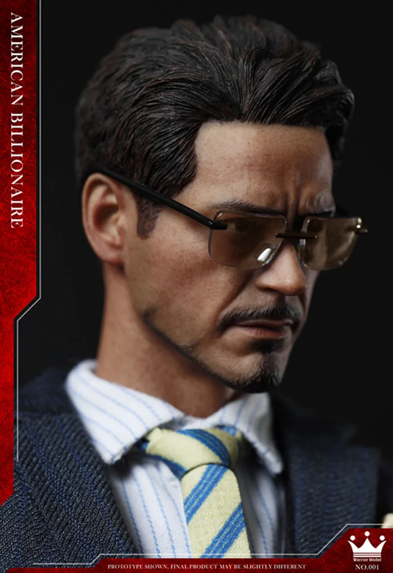 1/6 масштаб Tony Stark весь набор фигурка американского биллионера № sn001фигурка модели игрушек коллекции