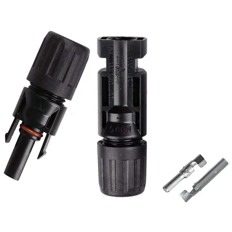 

Hot Sale 6 Pairs MC4 Male + Female Connector For 4-6Mm2 Cables Male / Female Double Seal Rings Waterproof
