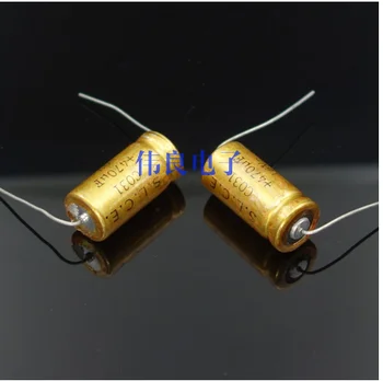 

2pcs Free shipping French axial SLCE capacitor 470UF 16V audio electrolytic capacitor