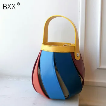 

[BXX] 2020 Spring Luxury Brand Designer Shoulder Bag For Women Totes Crossbody Bucket Bag Women's Handbags Female Bags HK667