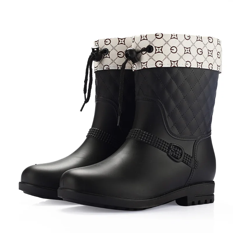 Резиновые сапоги; женские болотные сапоги; резиновые сапоги из пвх; женские резиновые сапоги; женские модные галоши; резиновые сапоги; женские зимние сапоги