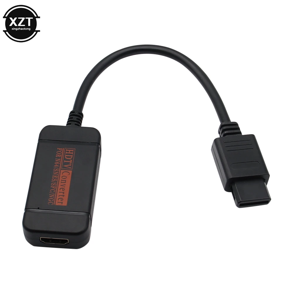 

HDMI-совместимый переключатель-адаптер к видеокабелю HDTV 720P сплиттер для NGC N64 SNES SFC игрового контроллера консоли конвертер шнур