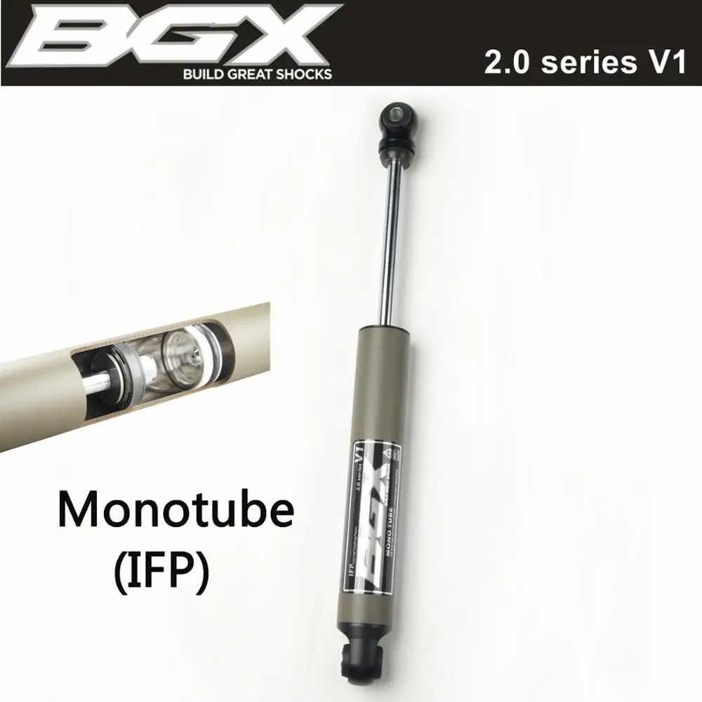 

BGX Mono Tube / IFP 2.0 Series V1 Steering Stabilizer 2018-2019 J-eep W-rangler JL