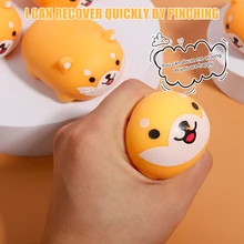 Balle à presser, Fidget Toy, Anti Stress, décoratif, décompression, Anti anxiété